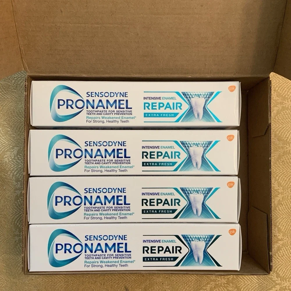 Sensodyne Pronamel Intensive Enamel Repair Toothpaste 3.4 Ounce (Pack of 4)